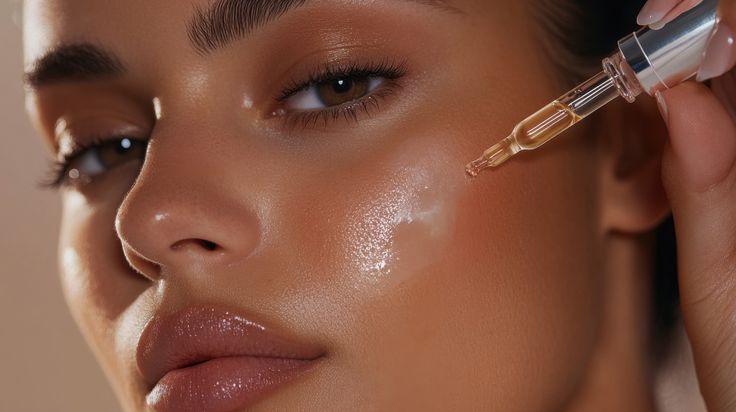 Bright Mart skincare serum routine